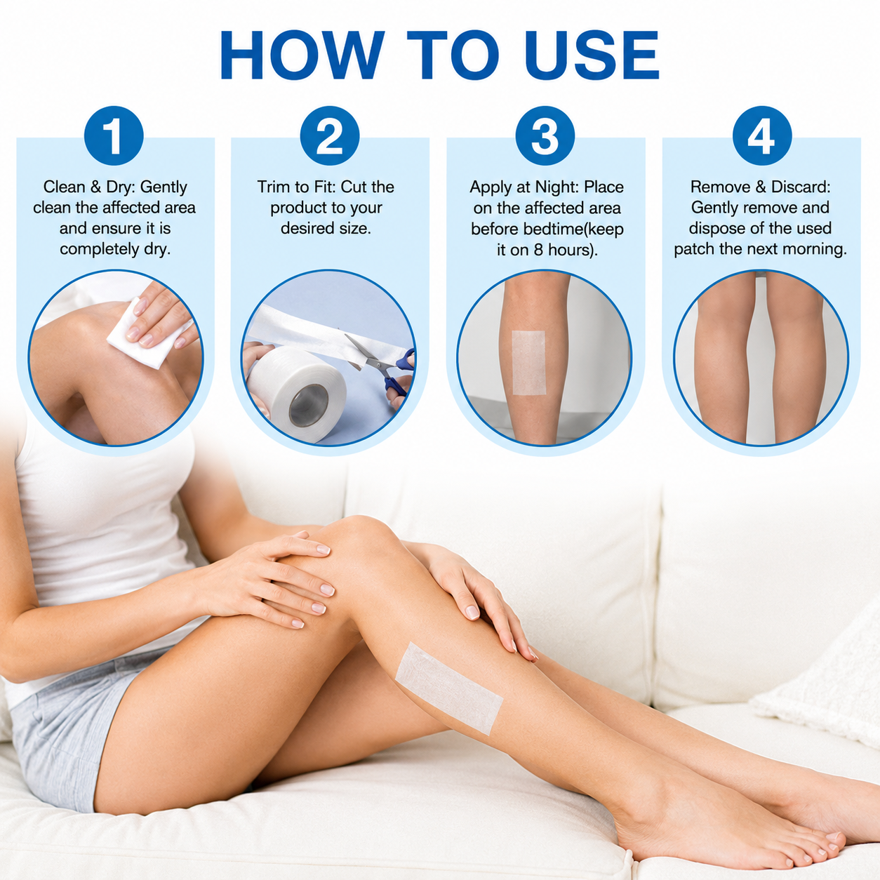👨⚕️🌟🏅QIAWI® VeinRepair Microneedle Patch Roll⚡Instant Relief, Long-Term Results