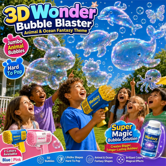 Medazy® Super 3D Wonder Bubble Concentrate —— Animal & Ocean Fantasy Theme