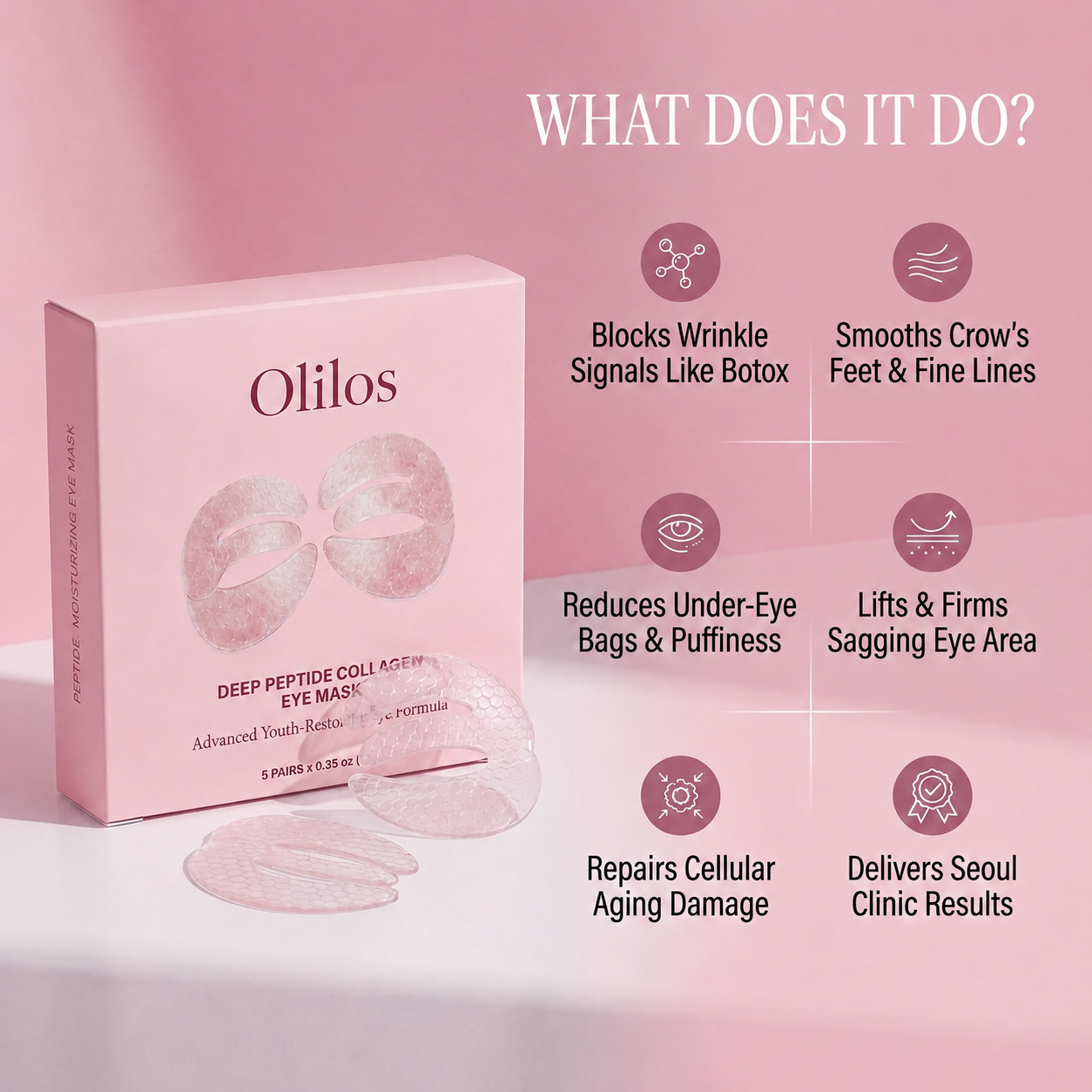 Deep Peptide Collagen Eye Mask