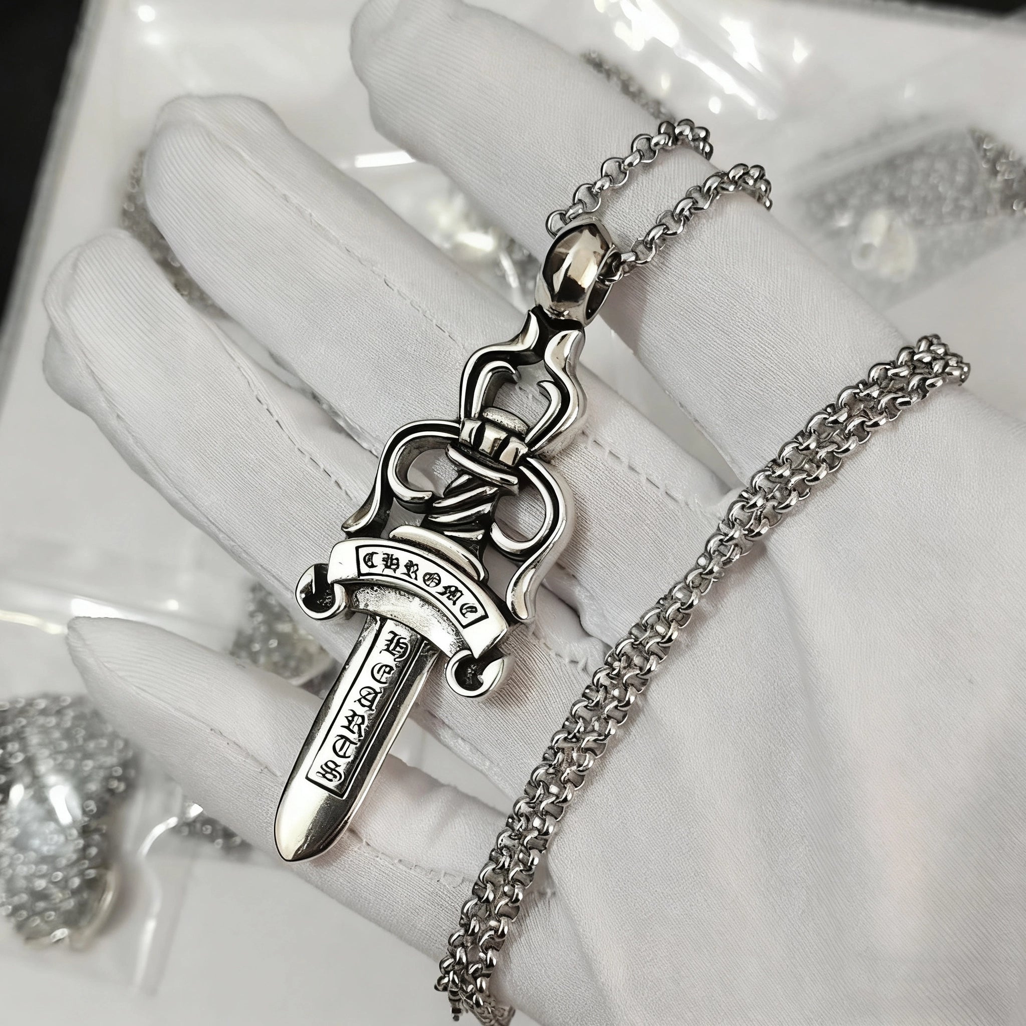 A set of large swords