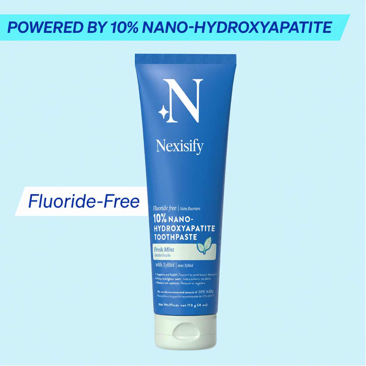 10% Nano-Hydroxyapatite Toothpaste