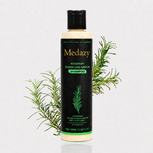 🏆🌿LAST DAY 50% OFF——Medazy® Official -Size Rosemary Keratin Scalp Shampoo| Full-size scalp care for thicker-looking, stronger-feeling hair