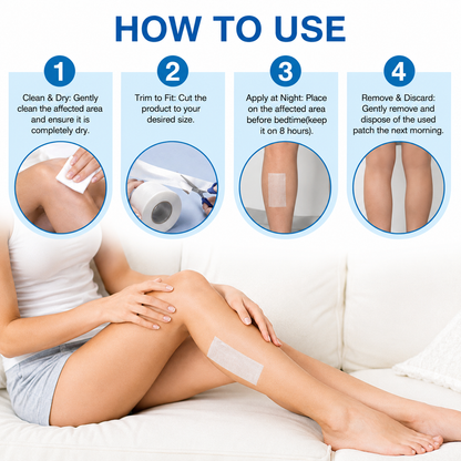 👨‍⚕️🌟🏅QIAWI® VeinRepair Microneedle Patch Roll⚡Instant Relief, Long-Term Results
