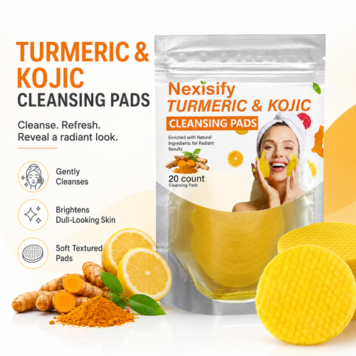 Nexisify Turmeric Kojic Acid Cleansing Pads