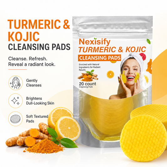 Nexisify Turmeric Kojic Acid Cleansing Pads
