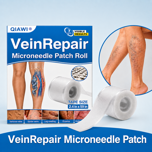 👨‍⚕️🌟🏅QIAWI® VeinRepair Microneedle Patch Roll⚡Instant Relief, Long-Term Results