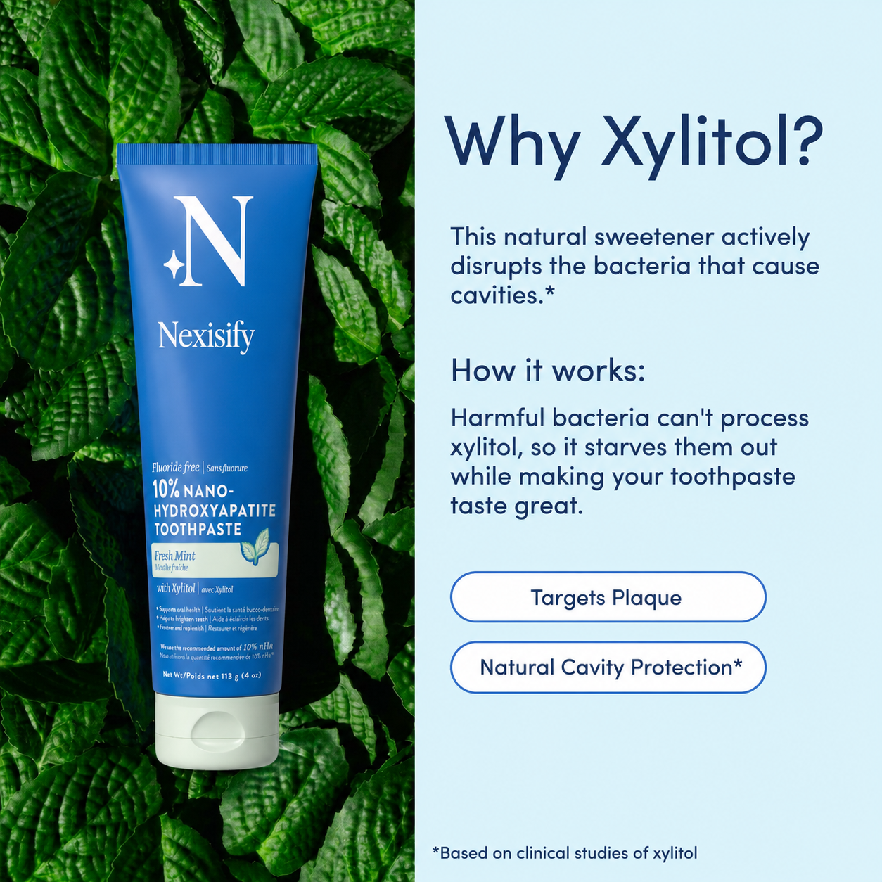10% Nano-Hydroxyapatite Toothpaste